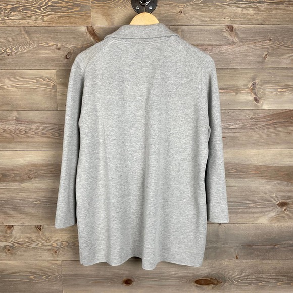 J. Crew Light Gray Sophie Sweater Blazer - Picture 4 of 7